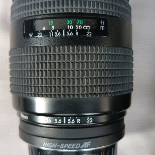 Minolta Maxxum 5000i analog 35mm camera used with 2 lenses
