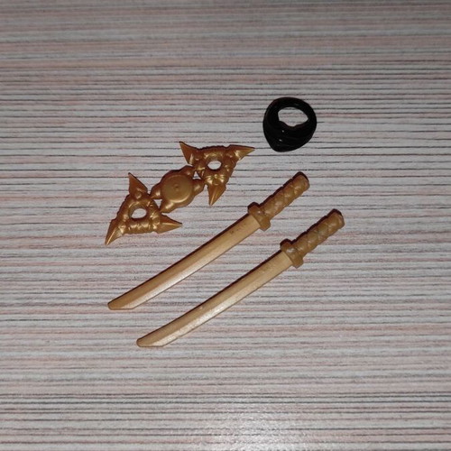 Lego Ninjago parts used for figures or custom builds
