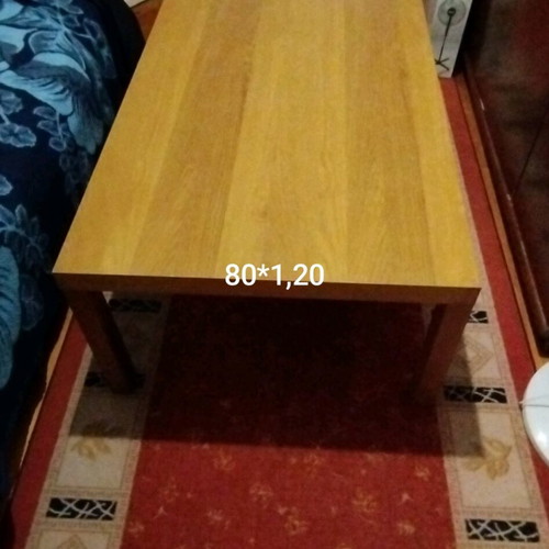 Coffee table used, 80x120 cm