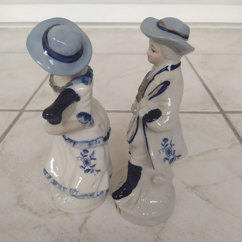 Vintage musician couple figurine like new