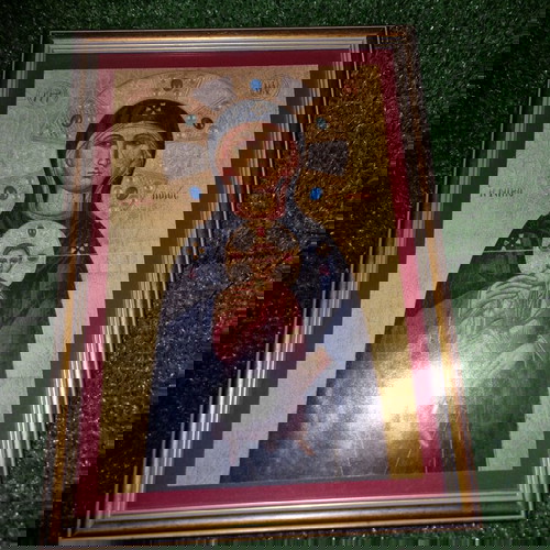 Εικόνα Παναγία μεταχειρισμένη, παλιά