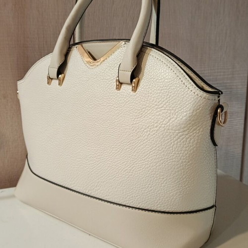 Women's shoulder bag new, beige