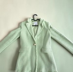 Mango green coat like new