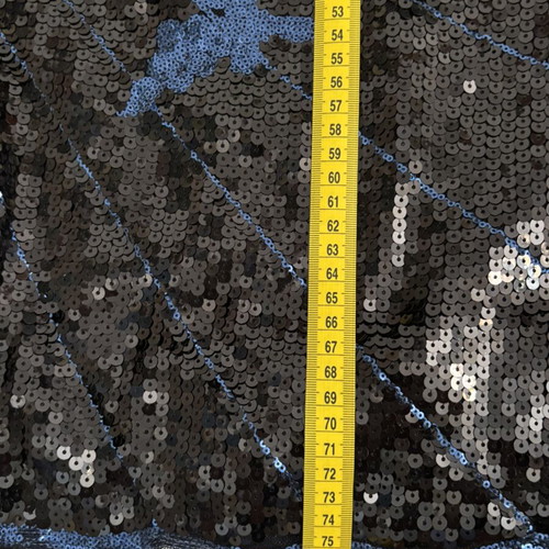Vintage sequin dress like new, blue and black, size M