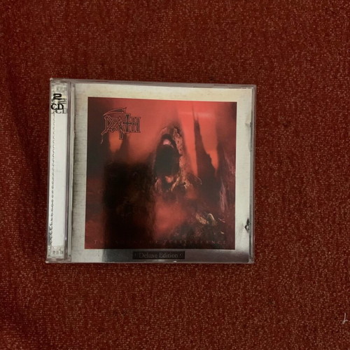 Death The Sound of Perseverance Deluxe Edition CD + DVD like new