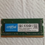 Crucial DDR4 1x8GB RAM μεταχειρισμένο, ταχύτητα 3200 για laptop
