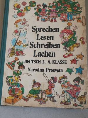 Sprechen Lesen German language textbook for grades 2-4 like new
