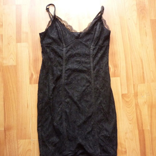 New Look lace dress used, black, size M