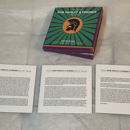 Trojan Bob Marley & Friends Box Set 3 CD like new