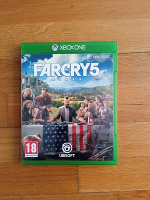 Far Cry 5 Xbox One μεταχειρισμένο, θήκη με πρόβλημα κλεισίματος