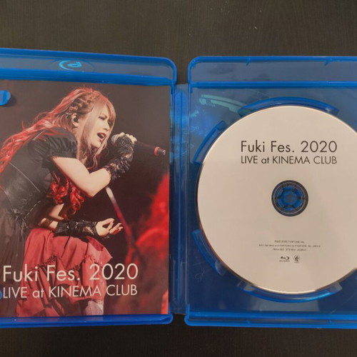Fuki Fes. 2020 Blu Ray like new, rock live with photo-book
