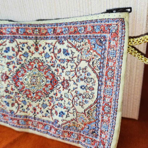 Woven ecclesiastical wallet with cross new