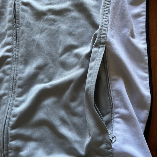 Nike Vintage Y2K Track Jacket, grey black white
