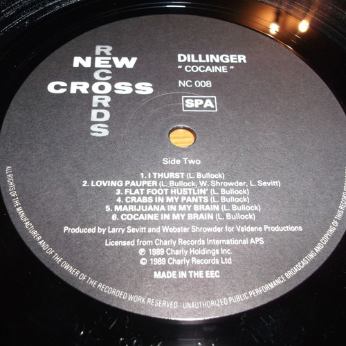 Reggae dub vinyl records used, pack of 3, Dillinger, Jimmy Cliff, Peter Tosh