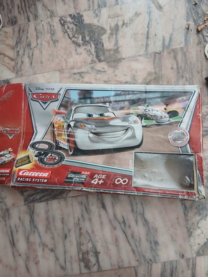 Cars Carrera slot racing system