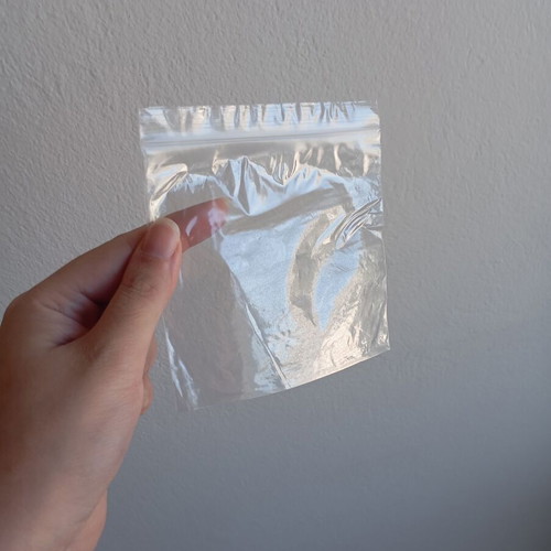 Transparent bags for jewelry, pack of 100, 12x12 cm