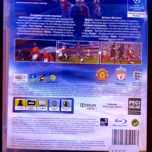 Pro Evolution Soccer 2009 for PlayStation 3 like new