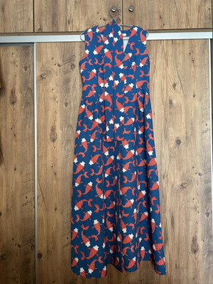 Chaton dress new, summer style with belt, slim fit