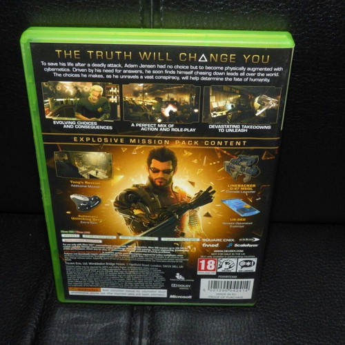 Deus Ex Human Revolution Xbox 360 like new, complete