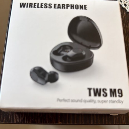 Wireless Earphone TWS M9 like new, Bluetooth