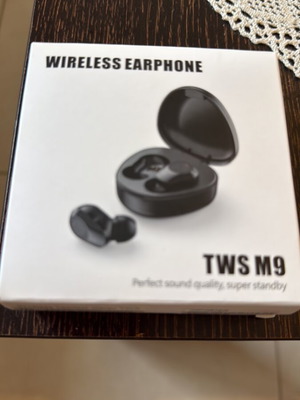 Wireless Earphone TWS M9 like new, Bluetooth