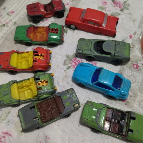 Greek toy cars used Pilaz Polfi Toys metal and plastic