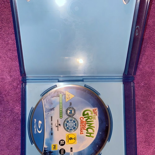 The Grinch Blu-Ray Disc like new, comedy with Greek subtitles