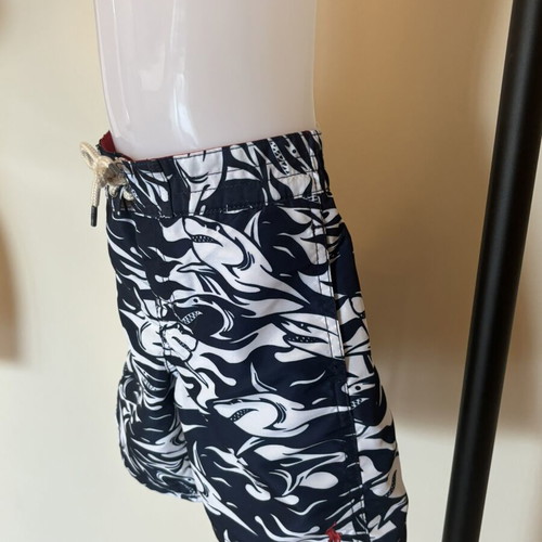 Polo Ralph Lauren swimsuit new for 6 years old, white and blue