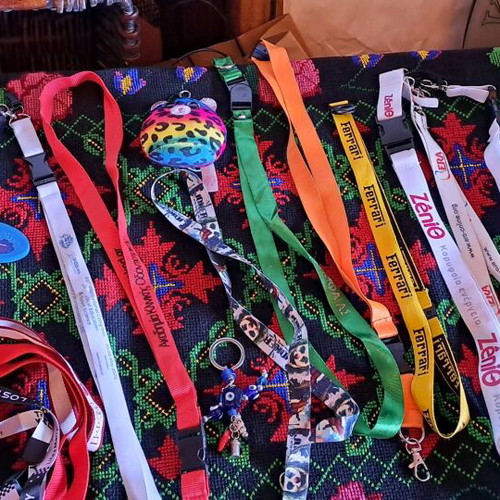 Keychains used, pack all together