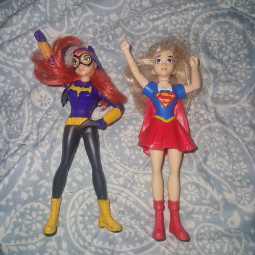 DC Super Hero Girls Happy Meal collectible figures McDonald's
