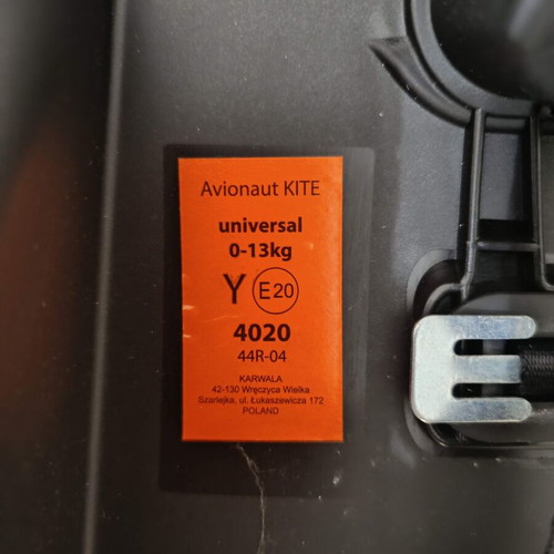 Avionaut baby car seat used 0–13 kg gray