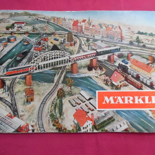 Marklin HO 0330 manual from 1962 in very good condition