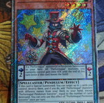 Performapal Pendulum Sorcerer Platinum Secret Rare κάρτα Yu-Gi-Oh!