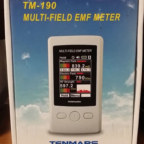 Tenmars TM190 Electromagnetic Radiation Meter new with 3D sensor