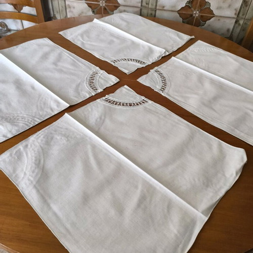 Handmade Cutwork Set like new