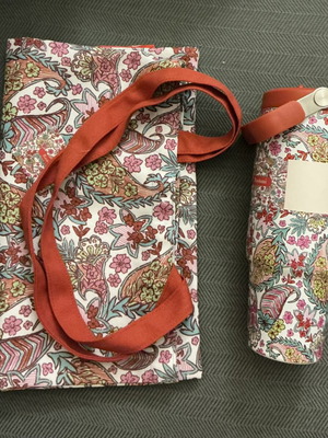 Σετ ποτήρι θερμός και tote bag καινούργιο