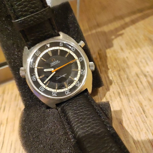 Omega Seamaster Chronostop wristwatch with manual 865 movement