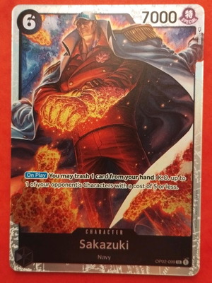 Sakazuki OP02-099 One Piece Paramount War new
