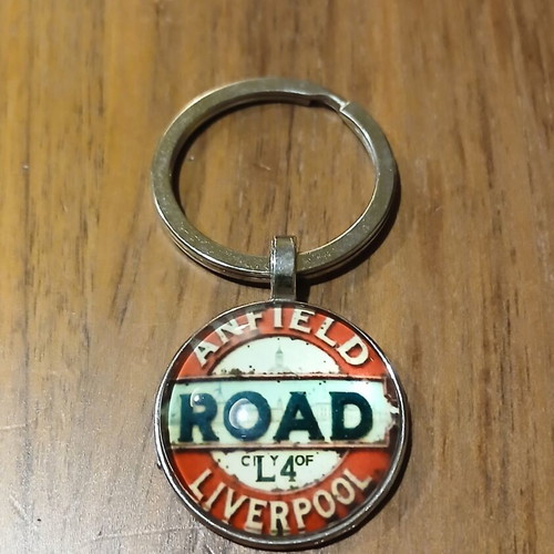 Anfield Road Keychain new, City of Liverpool