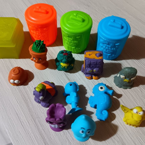 Trash Pack figures lot used