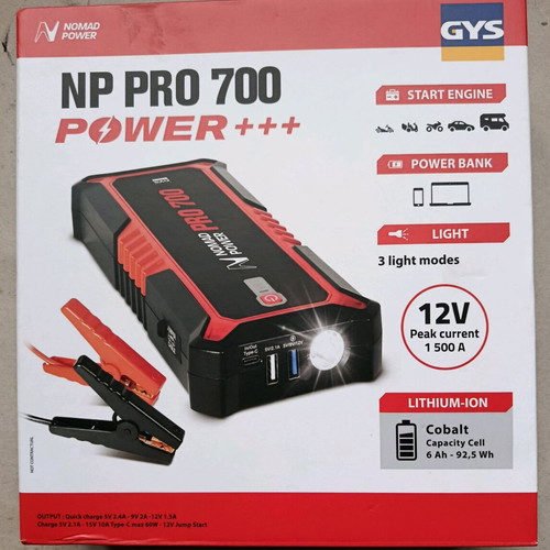 Booster Lithium Nomad Power Pro 700 like new