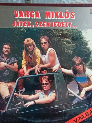 Varga Miklos Jatek Szenvedely LP used, rock