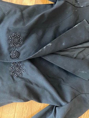 Women's jacket used, size M, black