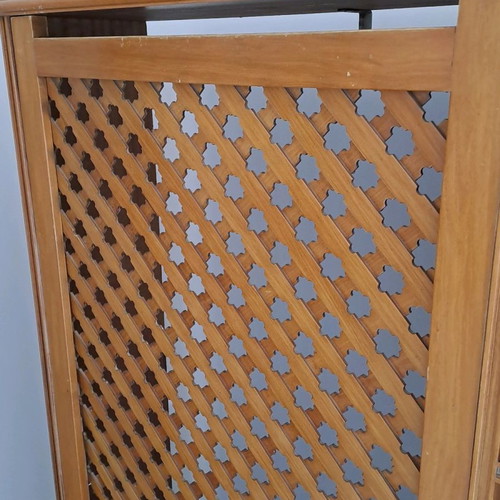 Radiator cover solid wood with shelves used
