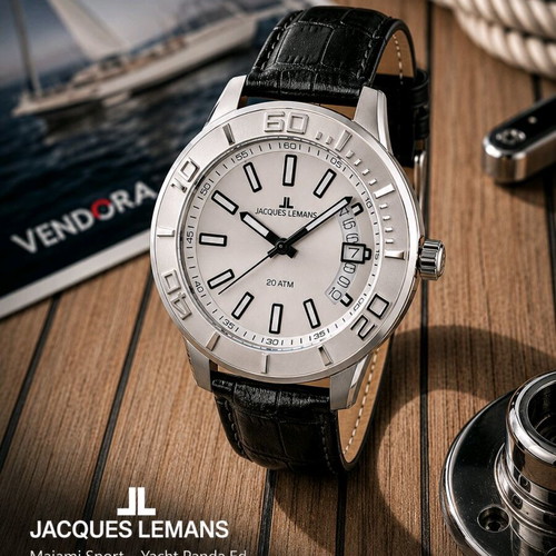 Jacques Lemans Miami Sport Yacht Panda Edition men's watch