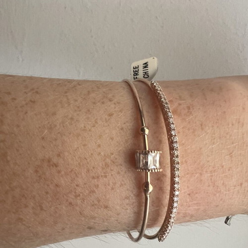 Rose gold bracelet new, for thin wrist
