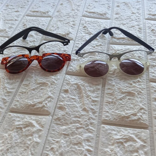 Swatch rare sunglasses with interchangeable frames