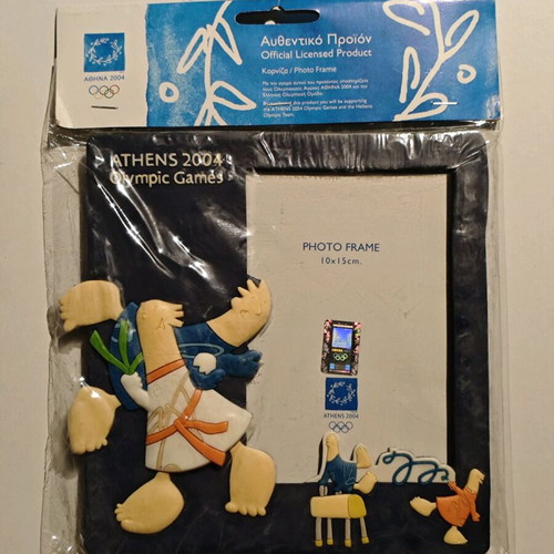 Photo frame Athens 2004 Olympic Games new, official licensed product