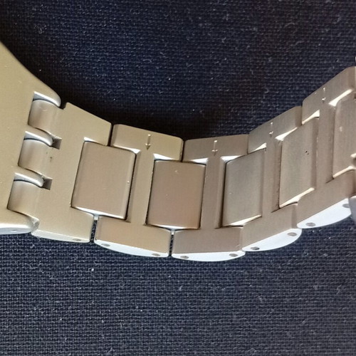 Swatch watch with aluminum case and bracelet like new