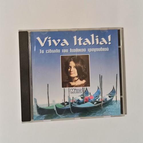 Mina Viva Italia CD used, Italian song idols